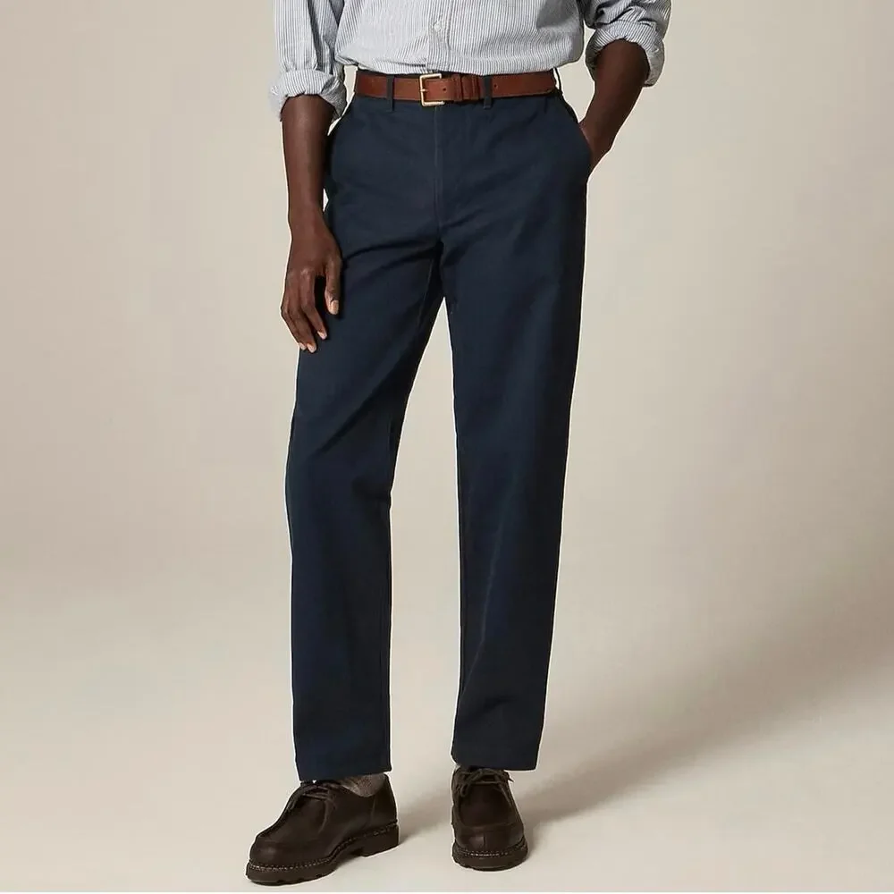 J.Crew Men's Classic Chino Pant Storm Navy Size 36x34 NWT